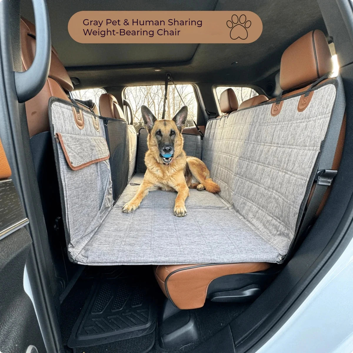 Large Dog Car Back Seat Cover