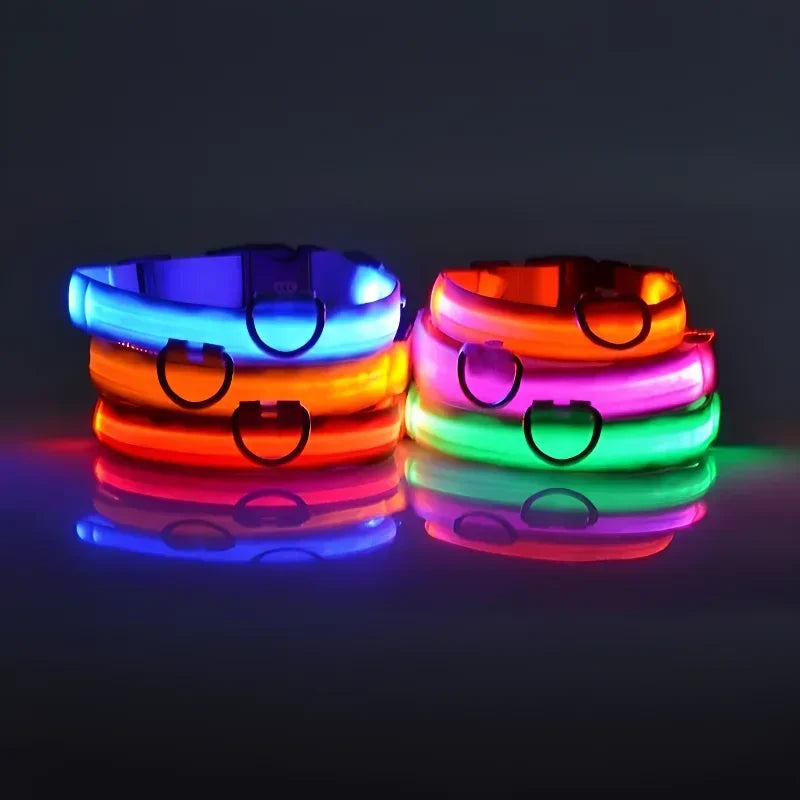 LED Flashing Dog Collar