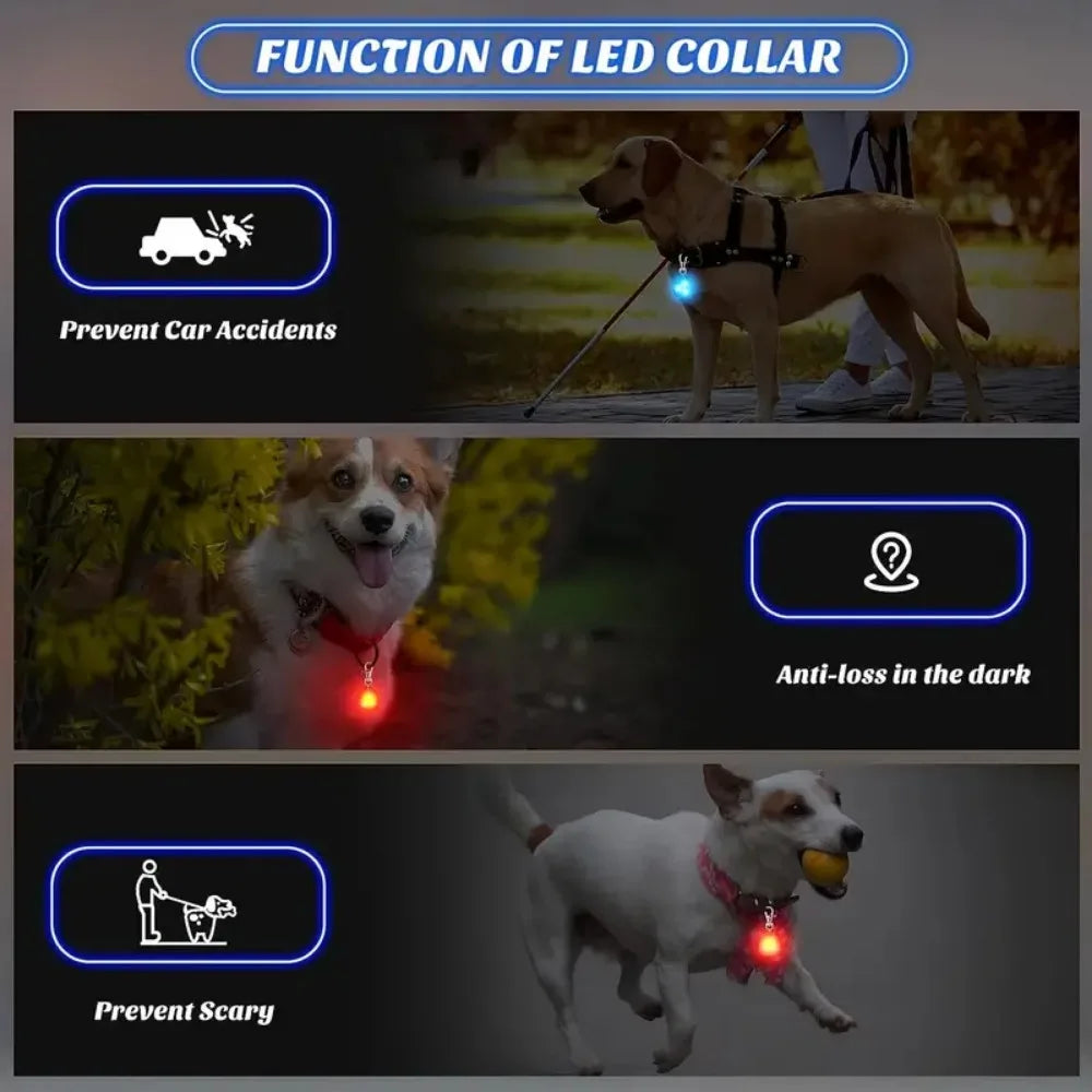 Waterproof LED Dog Collar Light