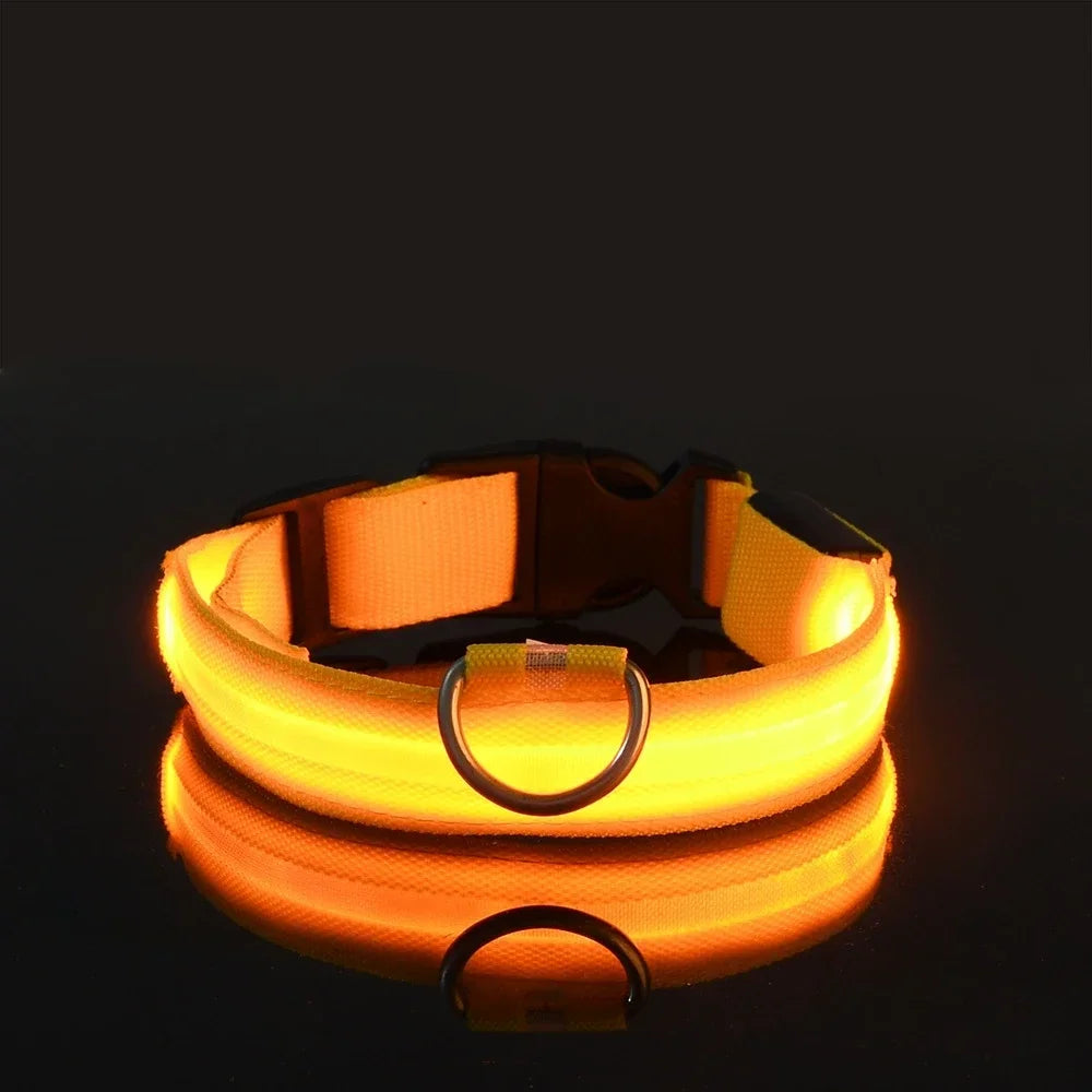 LED Flashing Dog Collar