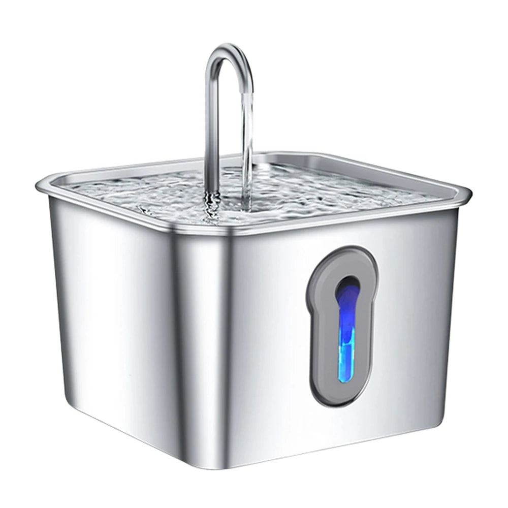 Stainless Steel Pet Water Fountain