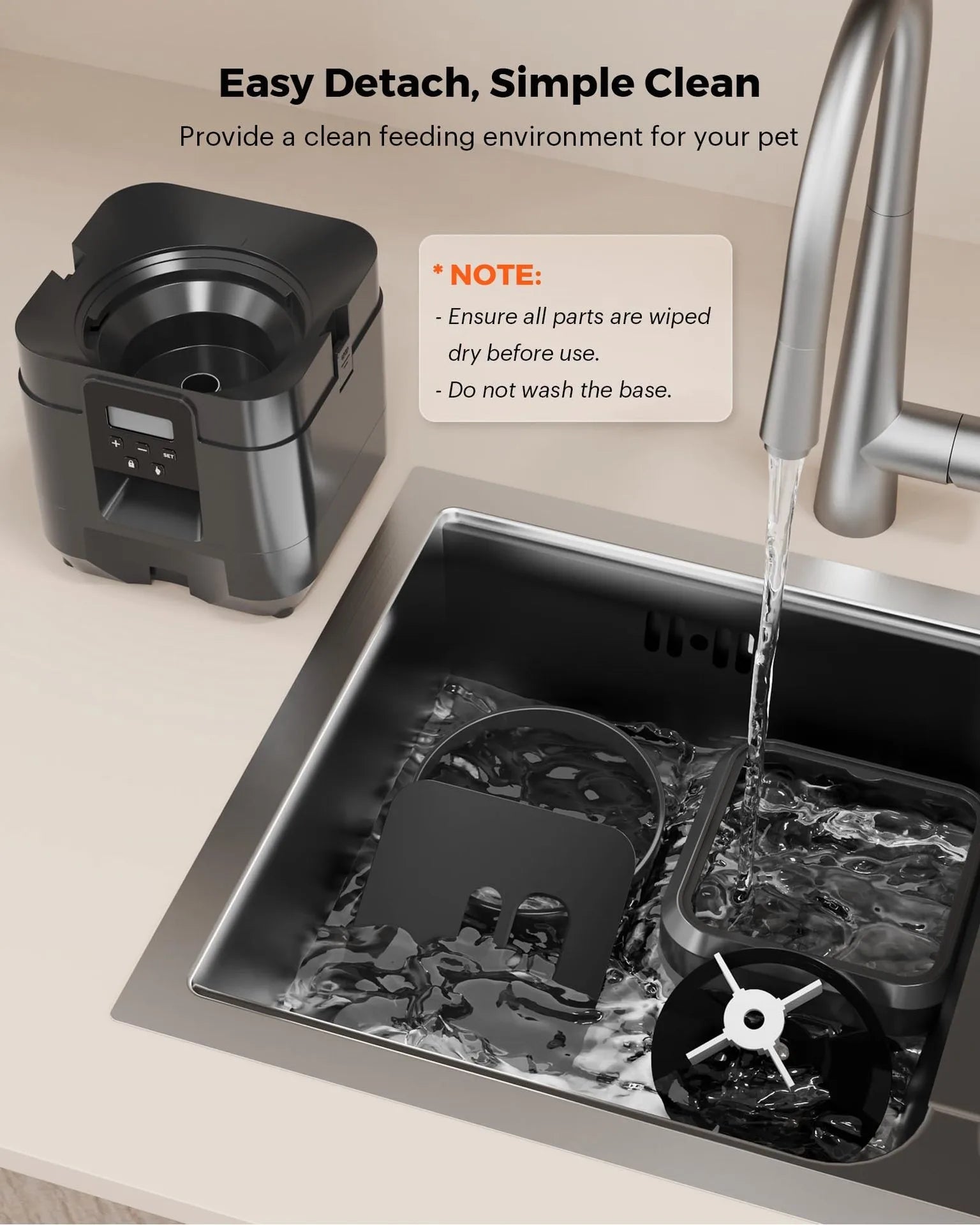 2L Smart WiFi Automatic Pet Feeder for Cats & Dogs