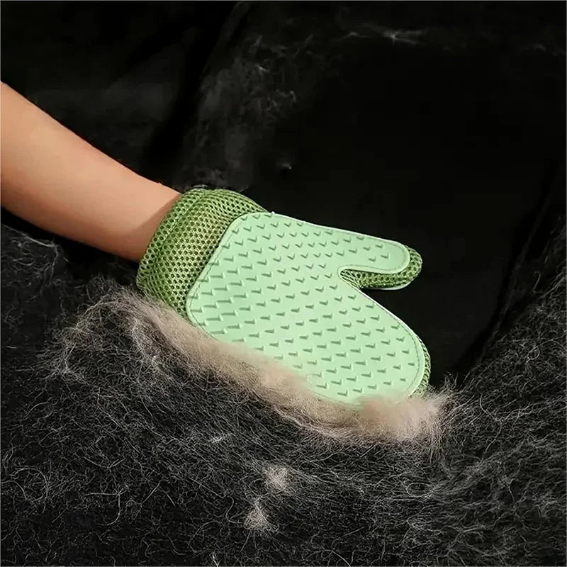 Double-Sided Pet Grooming Glove