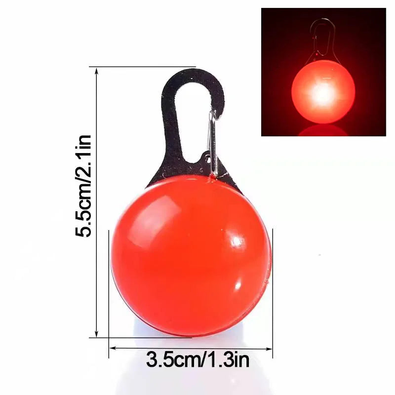 USB Rechargeable LED Dog Collar Pendant