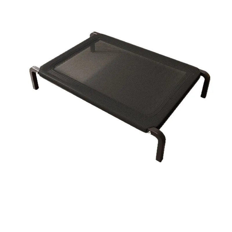 Foldable Elevated Dog Camp Bed with Canopy